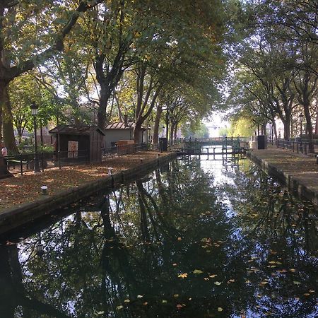 Paris, Au Bord Du Canal Saint Martin Eksteriør billede